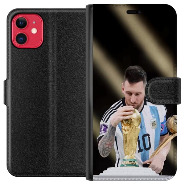 Yhteensopiva Lompakkokotelo Apple iPhone 11 Messi