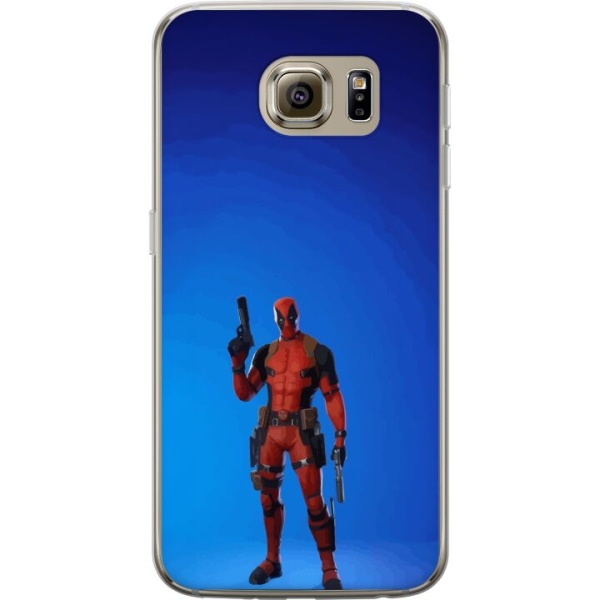 Samsung Galaxy S6 Gjennomsiktig deksel Fortnite - Spider-Man