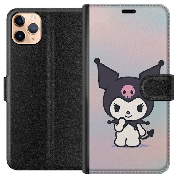 Apple iPhone 11 Pro Max Plånboksfodral Kawaii Sanrio Kuromi