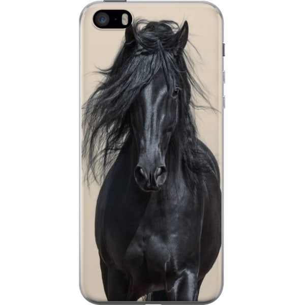Apple iPhone SE (2016) Gennemsigtig cover Hest