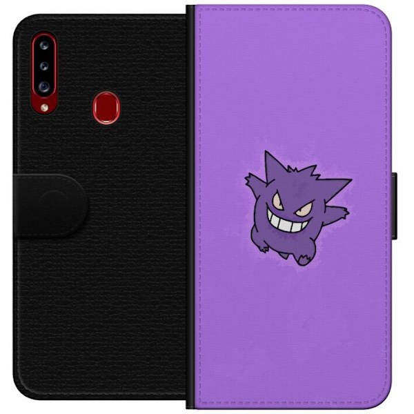 Samsung Galaxy A20s Lompakkokotelo Gengar