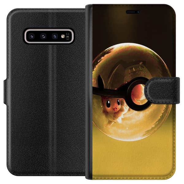 Kompatibelt Lommeboketui til Samsung Galaxy S10+ Pokemon