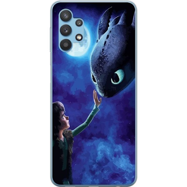 Samsung Galaxy A32 5G Genomskinligt Skal Draktränaren How to Train Your Dragon