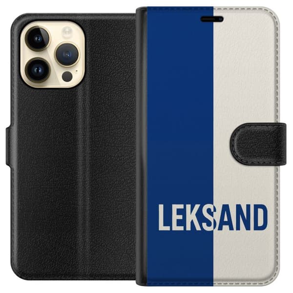 Kompatibel Tegnebogsetui til Apple iPhone 15 Pro Max Leksand