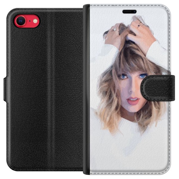 Apple iPhone 16e Lompakkokotelo Taylor Swift