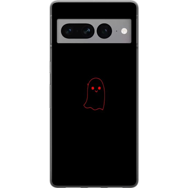 Google Pixel 7 Pro Gennemsigtig cover Spøgelse Buuuu