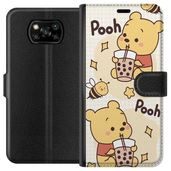 Xiaomi Poco X3 NFC Plånboksfodral Nalle Pooh Style – klassi