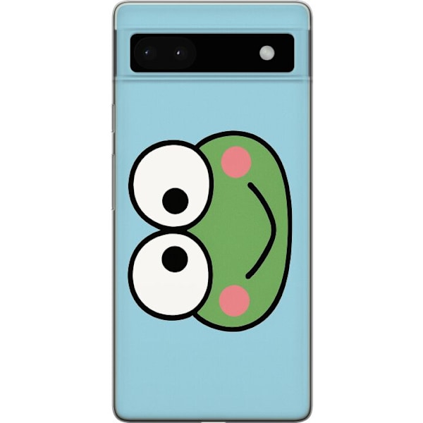 Google Pixel 6a Gjennomsiktig deksel Keroppi Smile
