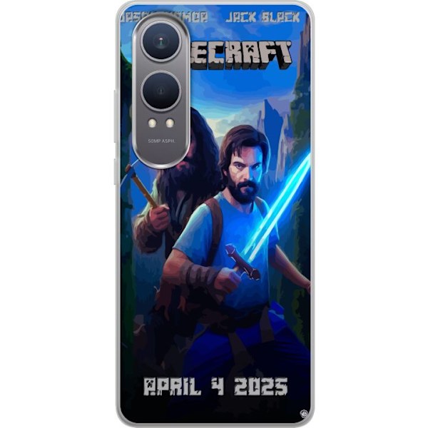 OnePlus Nord CE4 Lite Läpinäkyvä kuori Minecraft-elokuva