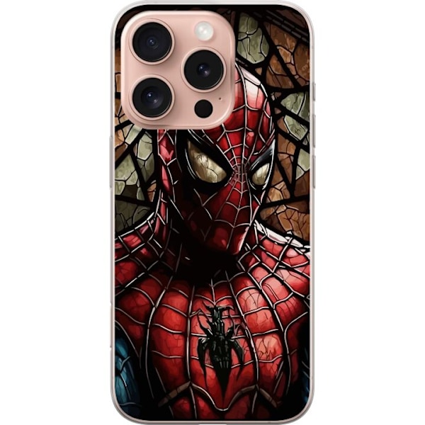 Apple iPhone 16 Pro Läpinäkyvä kuori Spidey