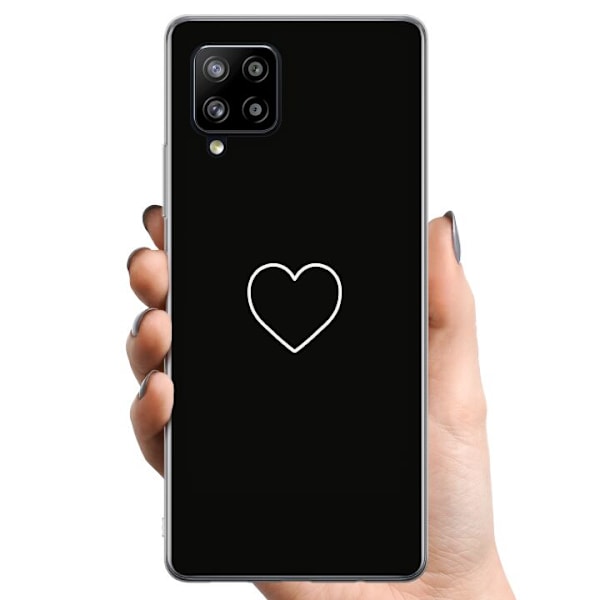 Samsung Galaxy A42 5G TPU Mobilskal Hjärta