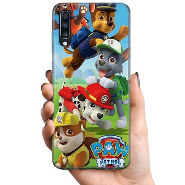 Samsung Galaxy A70 TPU Mobilcover Paw Patrol