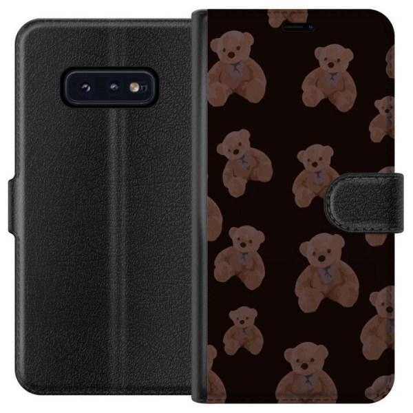 Samsung Galaxy S10e Plånboksfodral En björn flera björnar