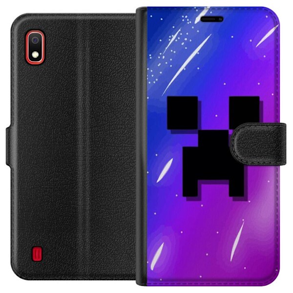 Samsung Galaxy A10 Lompakkokotelo Minecraft