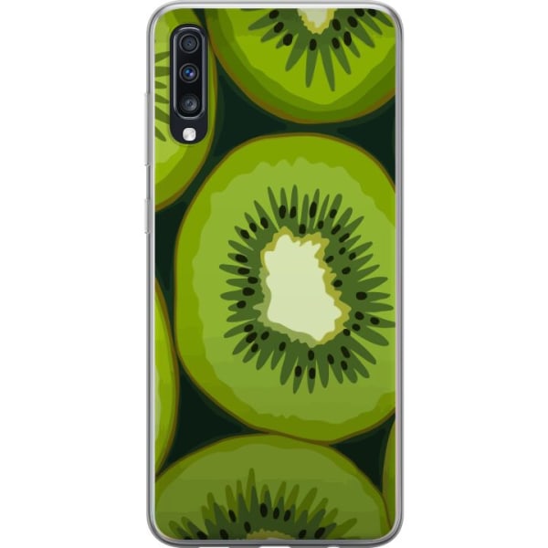 Samsung Galaxy A70 Gennemsigtig cover Kiwi