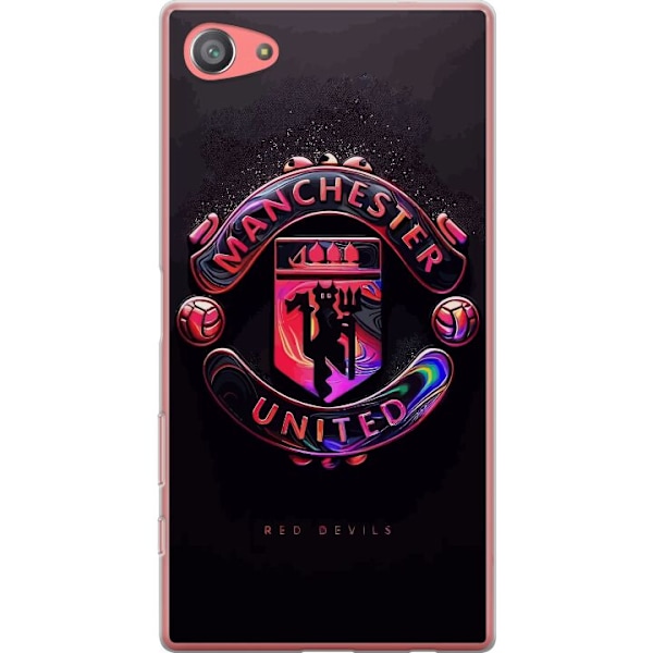 Sony Xperia Z5 Compact Genomskinligt Skal Manchester United