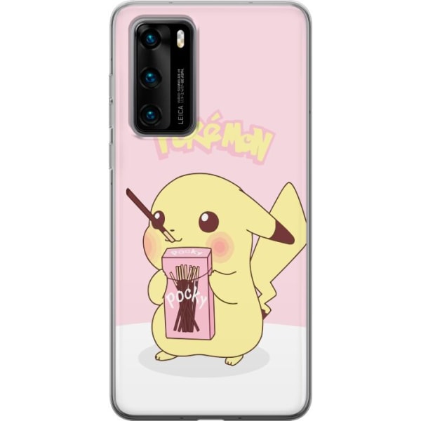 Huawei P40 Gennemsigtig cover Pokemon