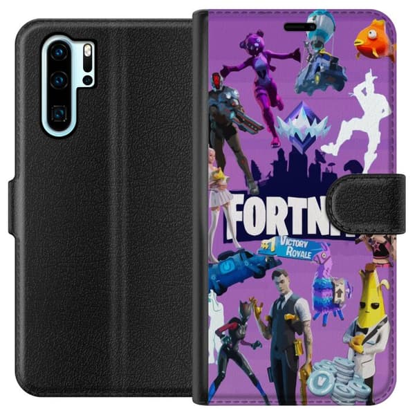 Kompatibel Tegnebogsetui til Huawei P30 Pro Fortnite