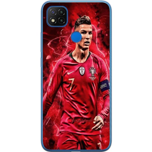 Xiaomi Redmi 9C Genomskinligt Skal Ronaldo Skills – CR7 Design för Äkta Supporters