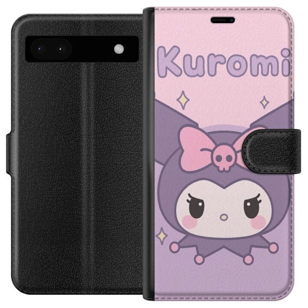 Google Pixel 6a Tegnebogsetui Kuromi Kawaii