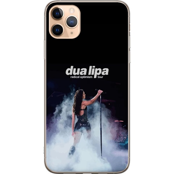 Apple iPhone 11 Pro Max Gjennomsiktig deksel Dua Lipa – Sign