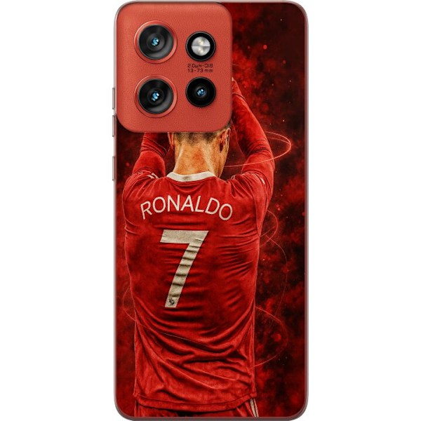 Motorola Edge 50 Neo Gennemsigtig cover Ronaldo