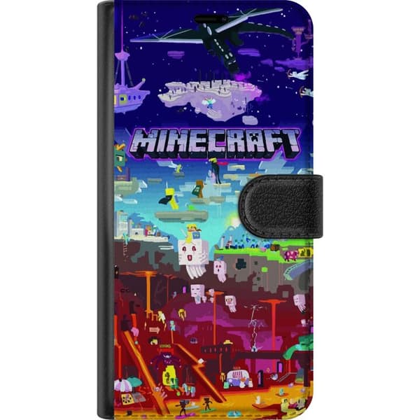 Yhteensopiva Lompakkokotelo Apple iPhone X Minecraft