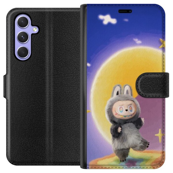 Samsung Galaxy A54 Plånboksfodral Labubu Neon Pop – Neonfä