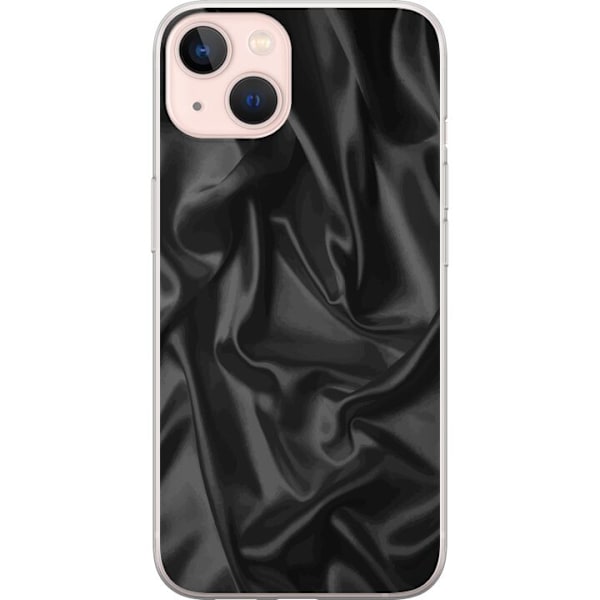 Apple iPhone 13 Genomskinligt Skal Silke Svart