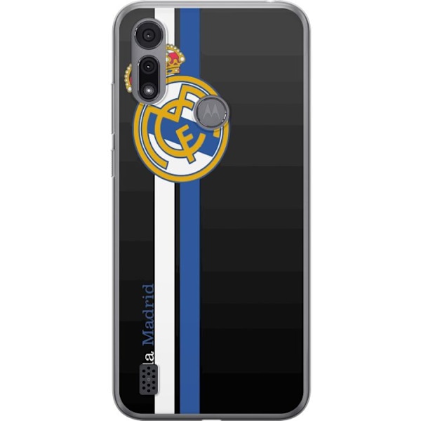 Motorola Moto E6i Gjennomsiktig deksel Real Madrid