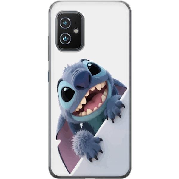 Asus Zenfone 8 Genomskinligt Skal Happy Stitch – glad figur
