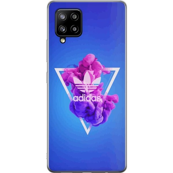Samsung Galaxy A42 5G Läpinäkyvä kuori Adidas-inspiroitunut