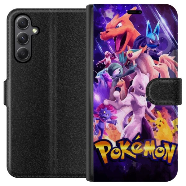 Samsung Galaxy A24 4G Lompakkokotelo Pokémon