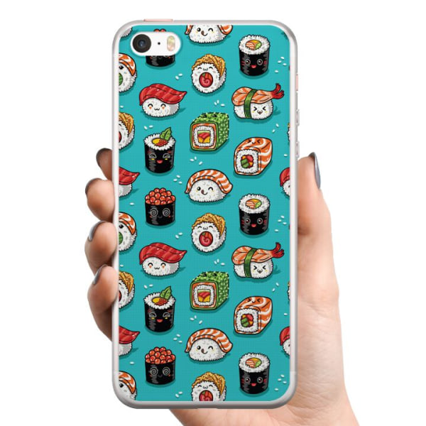 Apple iPhone 5 TPU Matkapuhelimen kuori Sushi