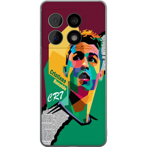 OnePlus 10 Pro Läpinäkyvä kuori Ronaldo