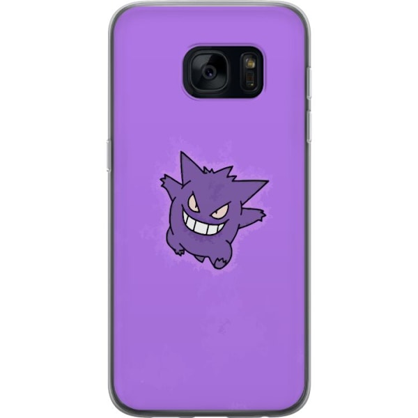 Samsung Galaxy S7 Genomskinligt Skal Gengar (Pokémon)