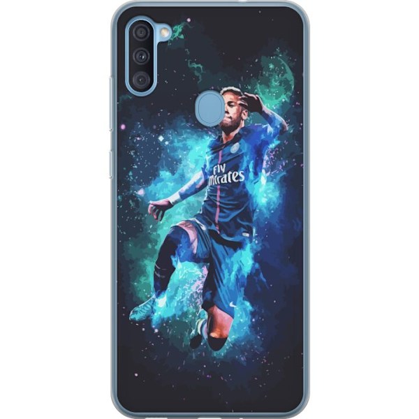 Samsung Galaxy A11 Läpinäkyvä kuori Neymar