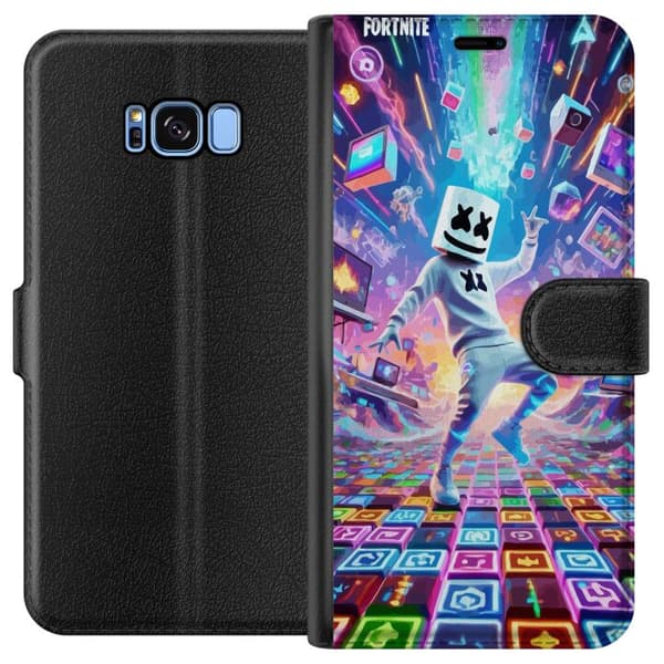 Kompatibel Tegnebogsetui til Samsung Galaxy S8 Fortnite Dance | Marshmello