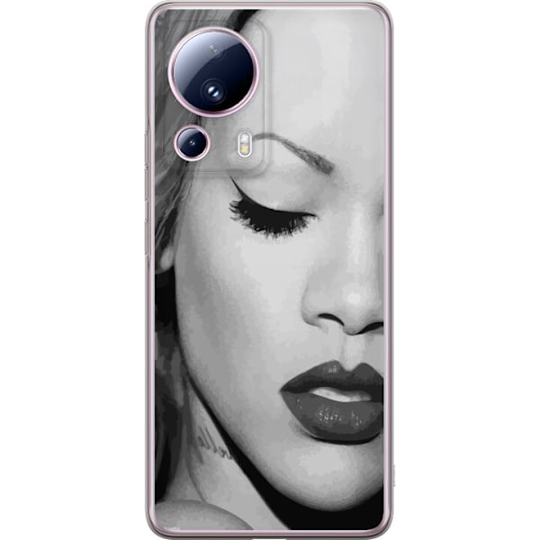 Xiaomi 13 Lite Gjennomsiktig deksel Rihanna – Aesthetic Edit