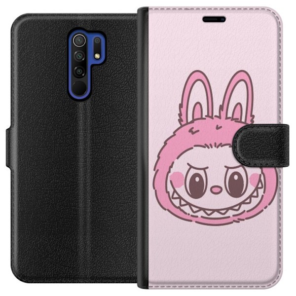 Xiaomi Redmi 9 Lompakkokotelo Labubu Eläinradan Bunny-versio