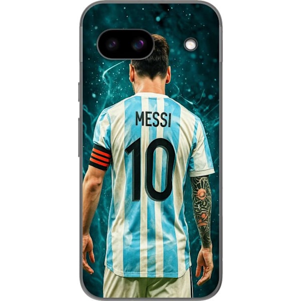 Google Pixel 8a Läpinäkyvä kuori Messi