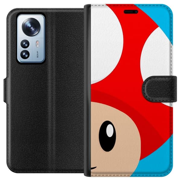Kompatibelt Plånboksfodral till Xiaomi 12 Pro Toad