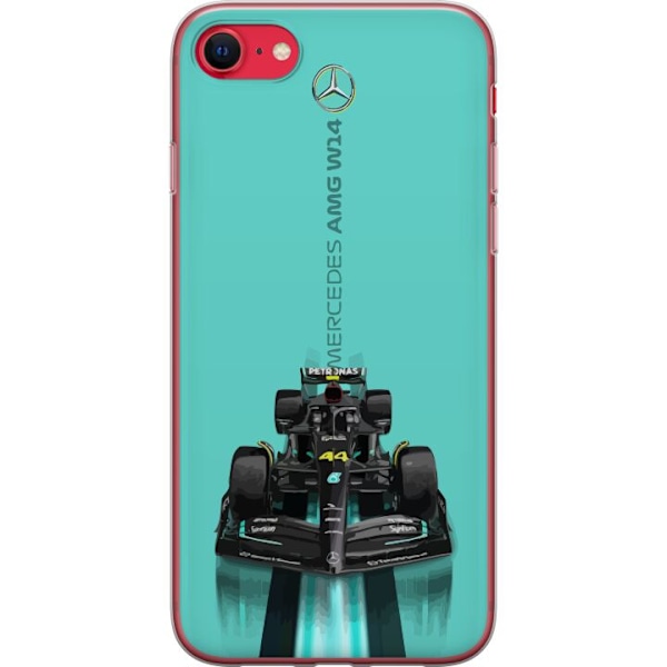 Apple iPhone SE (2022) Gjennomsiktig deksel Mercedes F1