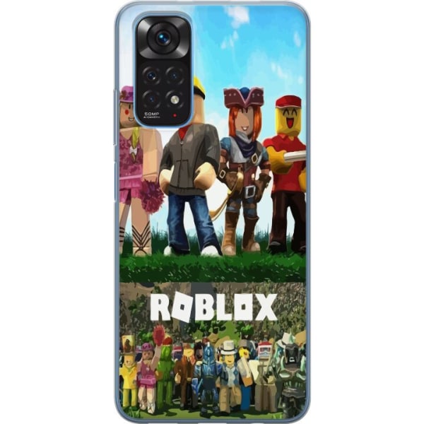 Xiaomi Redmi Note 11S Läpinäkyvä kuori Roblox