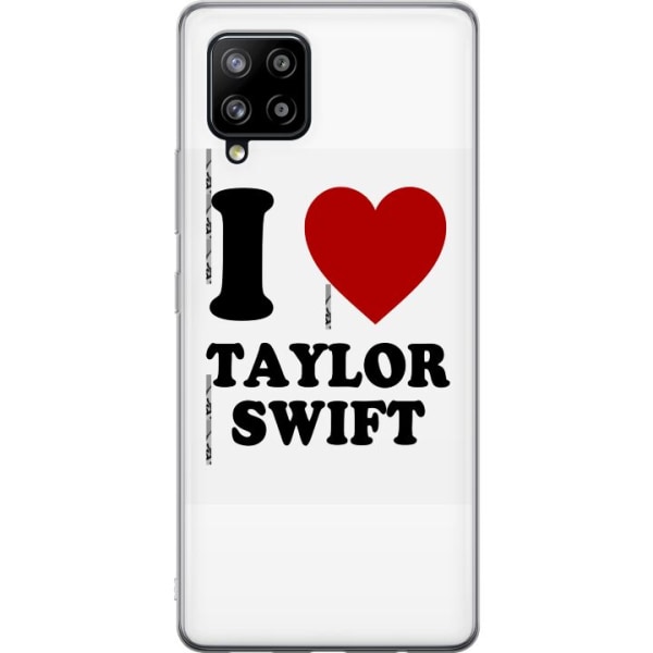 Samsung Galaxy A42 5G Gennemsigtig cover Taylor Swift