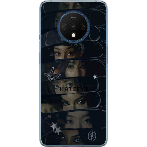Kompatibelt Mobildeksel til OnePlus 7T KATSEYE svart