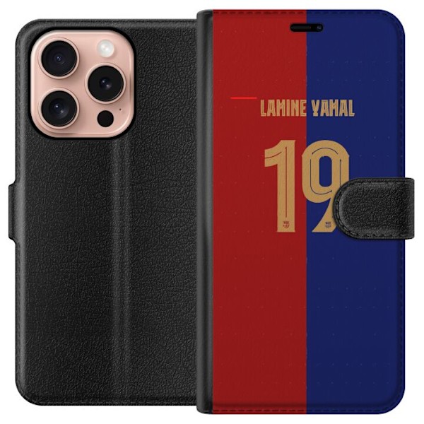 Apple iPhone 16 Pro Lommeboketui Lamine Yamal