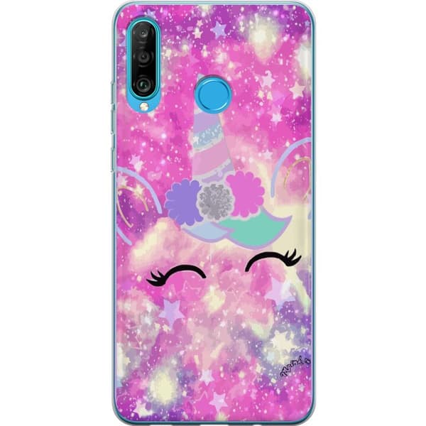 Kompatibelt Mobilskal till Huawei P30 lite Unicorn