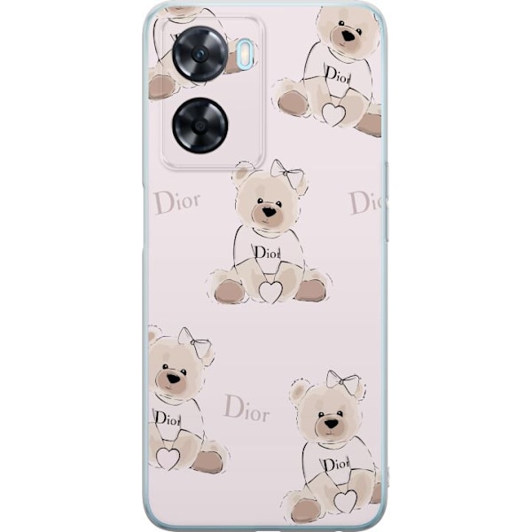 OnePlus Nord N20 SE Läpinäkyvä kuori Teddy Dior Vibes - yle