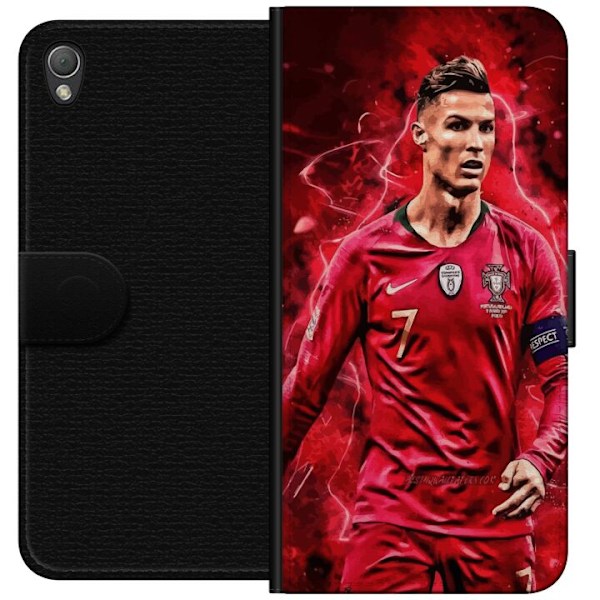 Sony Xperia Z3 Tegnebogsetui Ronaldo Færdigheder - CR7 Design